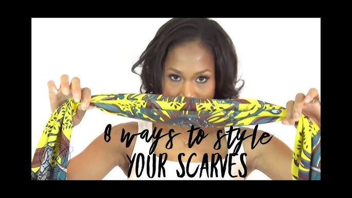 10 Ways To Tie a Large Square Silk Scarf – Clare Haggas
