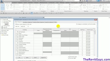 Revit - Using Filters to color code walls to show associated fire rating - CADtechSeminars.com