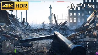 Battlefield V: [PS5 4K HDR] Team Deathmatch Gameplay No Commentary