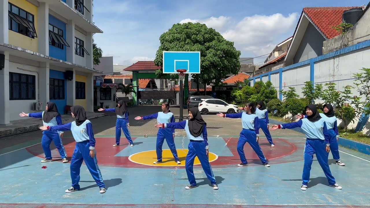 Lomba Senam Anak Indonesia Hebat 2025_SMP Negeri 6 Jakarta_DKI Jakarta