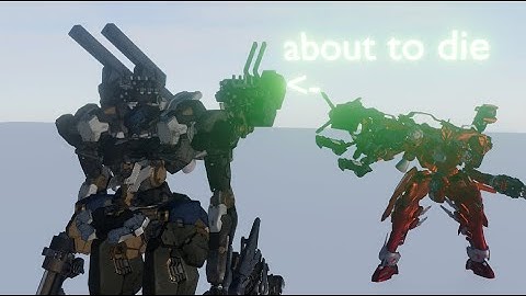 [ARMORED CORE VI Animation] Rusty dies but I made it funnier
