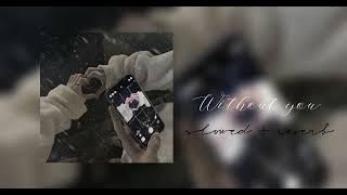 Aliana Lohan - Without you {slowed   reverb}