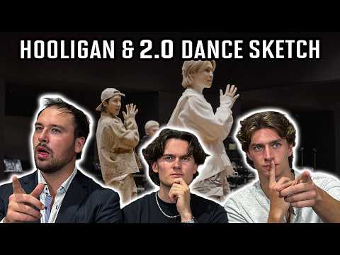 K-POP NEWBIES WATCH BTS 'HOOLIGAN' & '2.0' DANCE PRACTICE SKETCH!