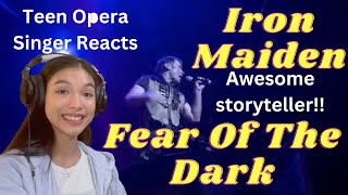 Teen Opera Singer Reacts To Iron Maiden - Fear of the Dark