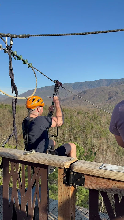 Outdoor Adventures - Smokey Mountains - Zip Lining - Climb  Works Course - Highly Recommended!
