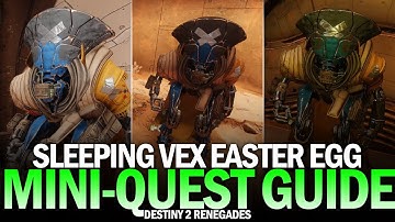 Sleeping Vex Mini-Quest in Tharsis Outpost Guide (Easter Egg) [Destiny 2 Renegades]