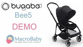 Bugaboo Bee 5 - Stroller Demo Macrobaby