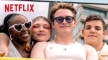 The Heartstopper Cast At Pride in London 🍂🌈 | Netflix