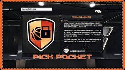 NBA 2K16 Easy Badge Tutorial- how to get pick pocket