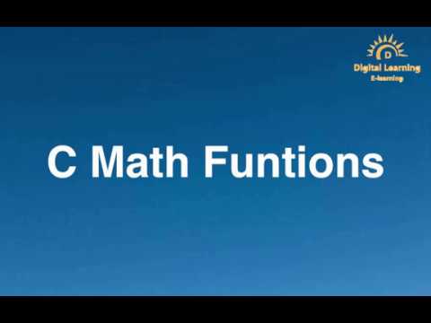 43 C Math Functions | Online Training Download app from below link