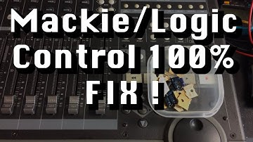 How I Fixed the Impossible Mackie Emagic Logic Control Calibration Disaster!