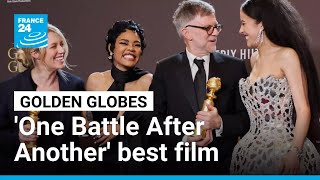 'One Battle After Another' and 'Hamnet' win top Golden Globe awards • FRANCE 24 English