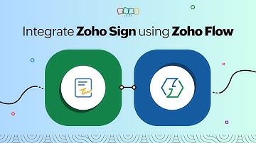 Integrate Zoho Sign using Zoho Flow