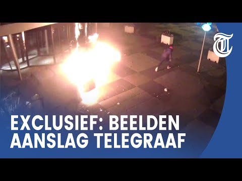 Hier ramt aanslagpleger Telegraaf-gebouw