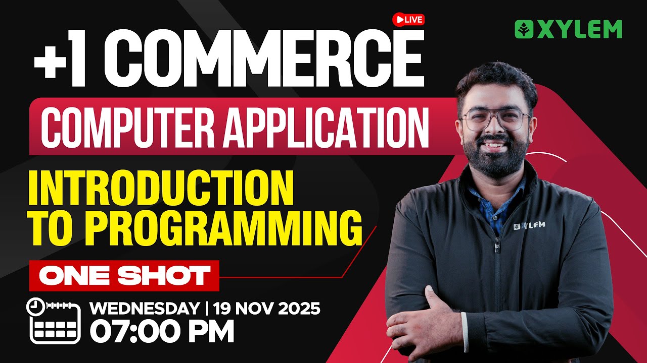 Plus One Commerce - Computer Application | Introduction To Programming ...
