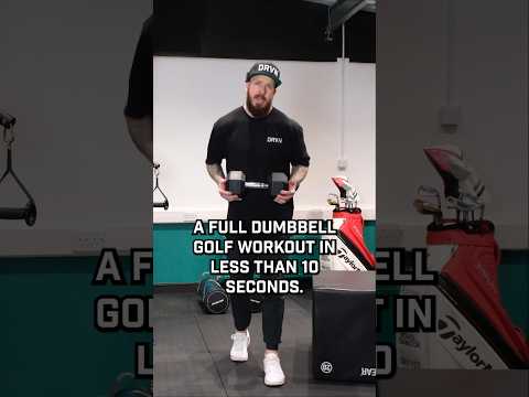 Perfect dumbbell golf workout 💪🏌🏻‍♂️