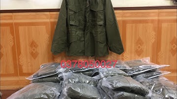 60 chiếc áo M65 xanh oliu phục dưng năm 1968 chuẩn Mỹ về chuyến đầu ạ - 0378050027