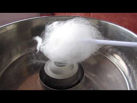 Como hacer el algodon de azucar