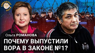 видео: Почему выпустили вора в законе №1? Ольга Романова картинка: Почему выпустили вора в законе №1? Ольга Романова
