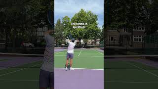 I can’t wait to play tennis today 🤣