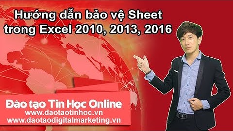 Hướng dẫn bảo vệ Sheet trong Excel 2010, 2013, 2016 - NguyenQuangVinh.net