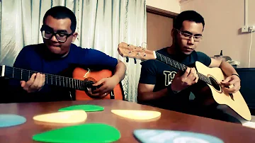 Sambutlah Kasih - Lovehunters (Guitar Covered By Gnul ft. Gab)