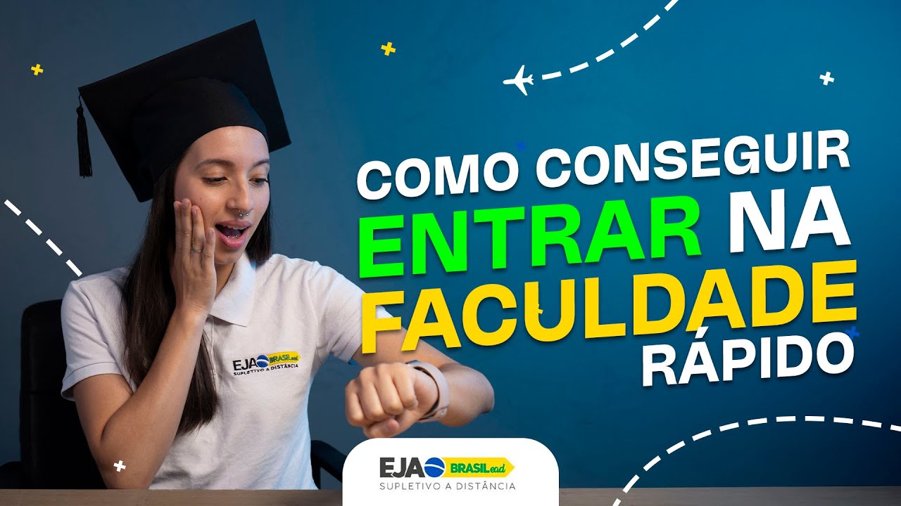 COMO ENTRAR NA FACULDADE RÁPIDO - YouTube