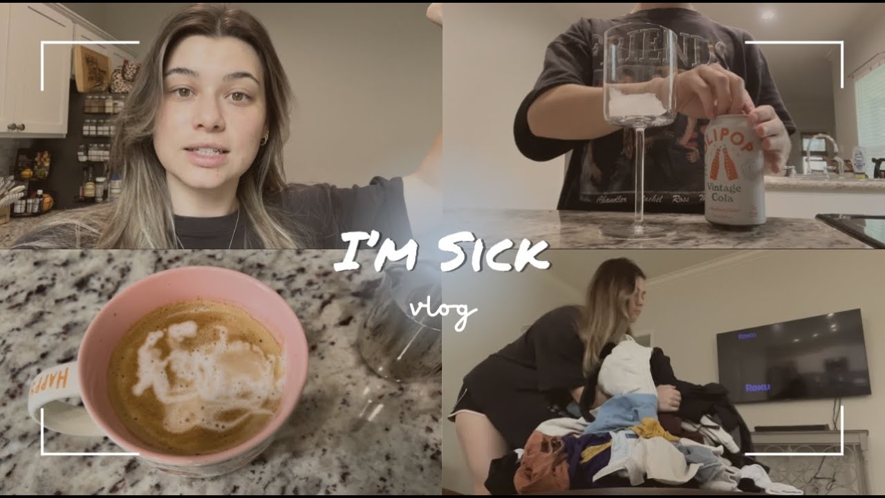 VLOG | im sick, but I'm cleaning :) - YouTube