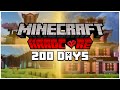 200 DAYS IN HARDCORE MINECRAFT!