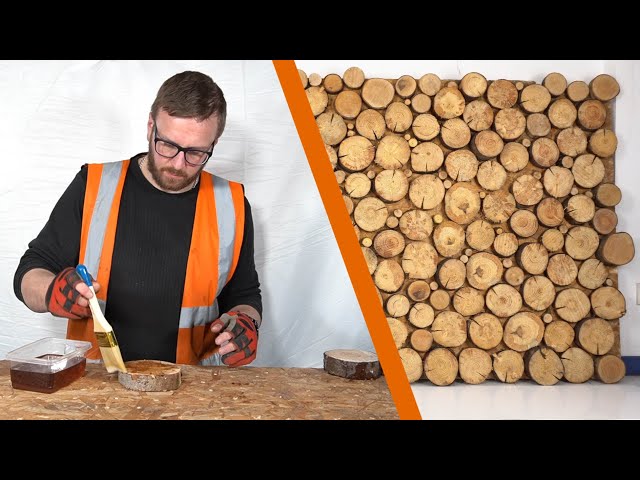 Building a Log Wall - Forest Master Universal Sawmill Station (UWWS)