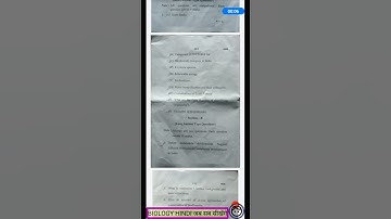 CSJM University MSc final botany paper 3 plant diversity conservation and microbiology