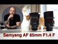 Объектив Samyang AF 85mm F1.4 автофокус