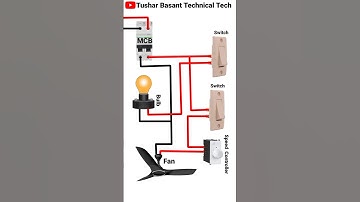 Fan Speed Controller  LED Bulb Connection DIY Project #shorts