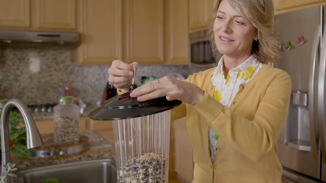 Perky Pet Squirrel- Be-Gone MAX Bird Feeder and Hook Set on QVC