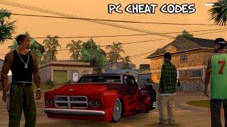 Grand Theft Auto: San Andreas - PC Cheat Codes screenshot 1