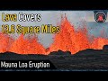 Mauna Loa Eruption Update; Lava Covers 13.6 Square Miles, Tall Lava Fountains