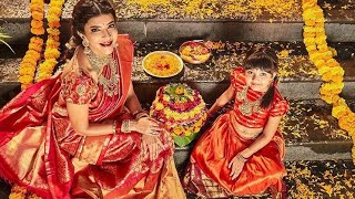 Lakshmi Manchu Family Dasara 2020 Celebration Photos