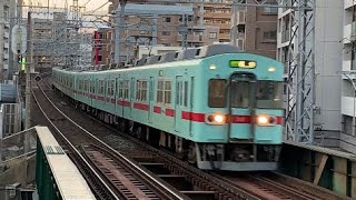 西鉄天神大牟田線 [急行] 花畑行(G177) 5000形[5111]＋[5526](6両編成) 西鉄平尾駅通過