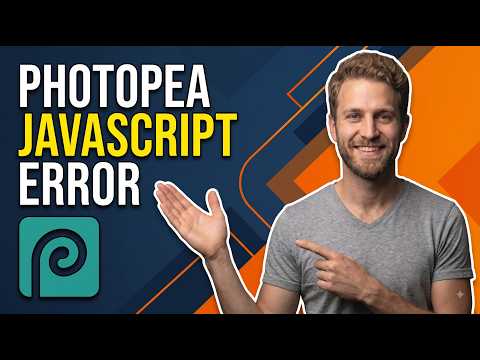 Photopea JavaScript Error (Easy Fix Guide)