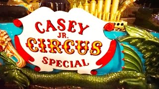 Extreme Low Light Casey Jr Circus Train - Disneyland Anaheim California