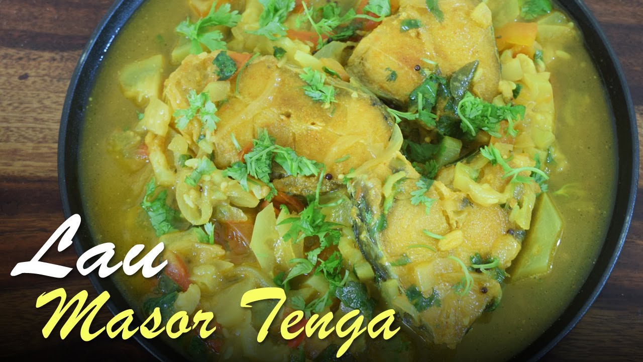 লাউ মাছৰ টেঙা | বিলাহী দিয়া মাছৰ টেঙা | Lau Masor Tenga, Assamaese Fish Tenga Recipe with Tomato