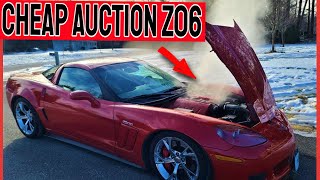 PROBLEMS Rebuilding our Salvage Title 505hp Z06 Corvette  Flying Wheels
