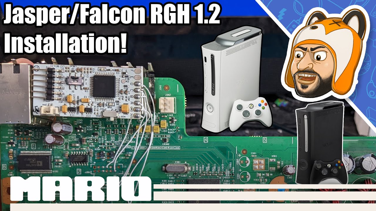How to RGH 1.2 a Xbox 360 Phat (Falcon/Jasper) - RGH 1.2 v2 Update! -