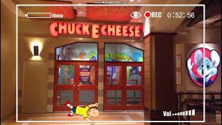 Daddy Cam: Caillou's Tantrum While Leaving Chuck E Cheese's