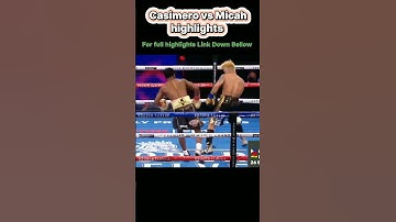 Thumbnail of John Riel Casimero vs Duke Micah highlights #fight #combatsports #boxing