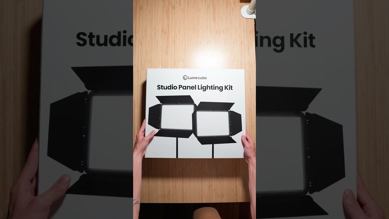 Level up your lighting with the Lumecube Studio Panel Lighting Kit ⚡️