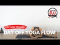 30 minute easy chilled yoga flow class for athletes