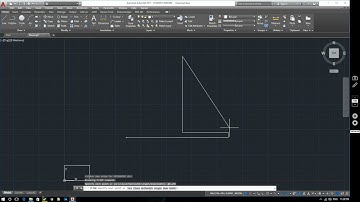 AutoCAD 2017 Tutorial: Polylines using relative co-ordinates