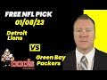 NFL Picks - Detroit Lions vs Green Bay Packers Prediction, 1/8/2023 Week 18 NFL Expert Best Bets