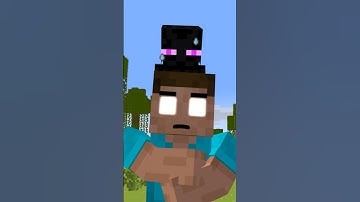 Herobrine vs enderman #minecraft #animation #shorts